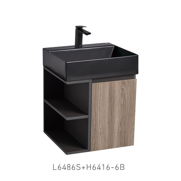 檯面式臉盆盆櫃組L6486S+H6416-6B L6486S+H6416-6A F8580 - OVOtoilet